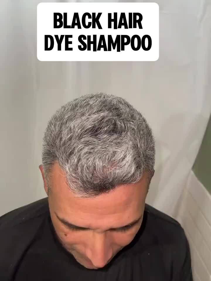 Halloween Hair Dye Care Halloween GiftHair Color Shampoo For Men And Women Instant Easy 3 In 1 Herbal Hair Color Shampoo Ammonia Free Lasts 30 Days - 16.91oz