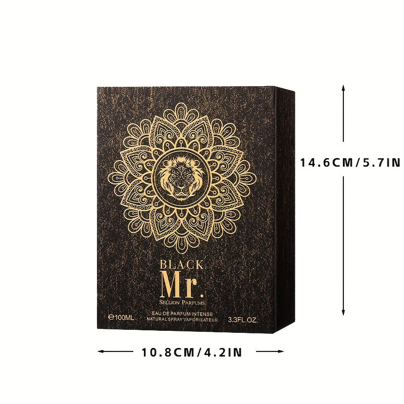 Men'S Perfume Long-lasting Fragrance Spray Perfume Strong Fragrance Valentine'S Gift Perfume Hard Box Packaging Woody Fragrance 100ml Party Gathering Gym Sports Perfume Couple Date Dinner Perfume Festival Birthday Anniversary