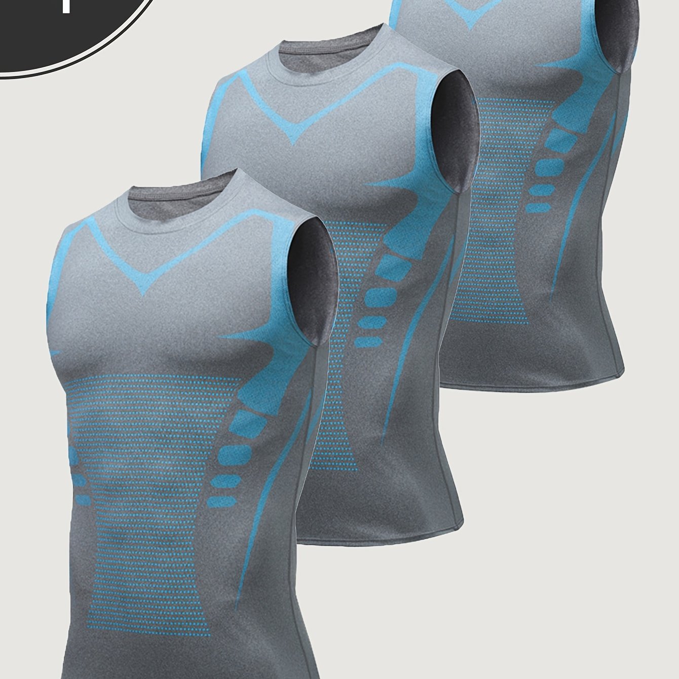 Men's Sports Compression Tank Tops Moisture Wicking