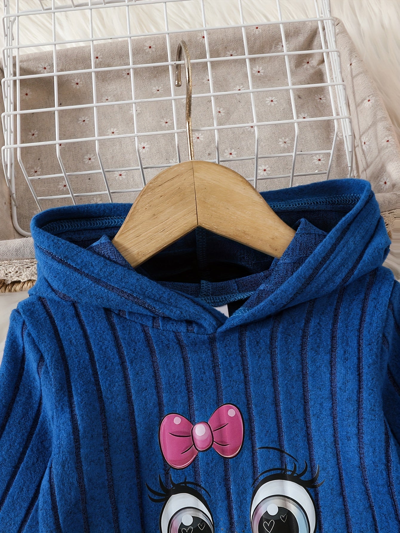 Boho Style Toddler Hoodie And Pants Set Animal Print