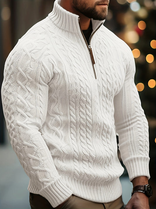 Mens Casual Sport Sweaters Loose Fit Soft Viscose Blend