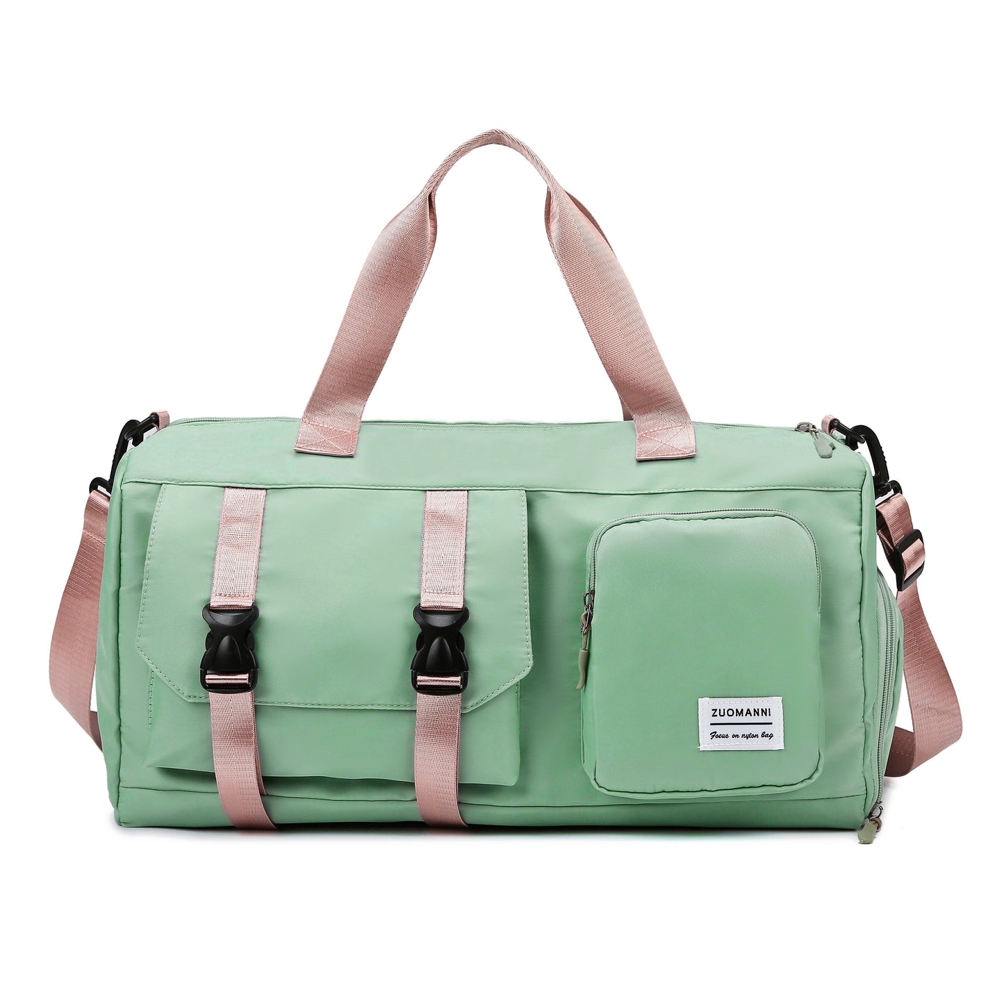 Women's Crossbody Bag, Outdoor Sports Fitness Bag, Weekend Luggage Bag, Yoga Bag, Multi-Pocket Short Trip Handbag