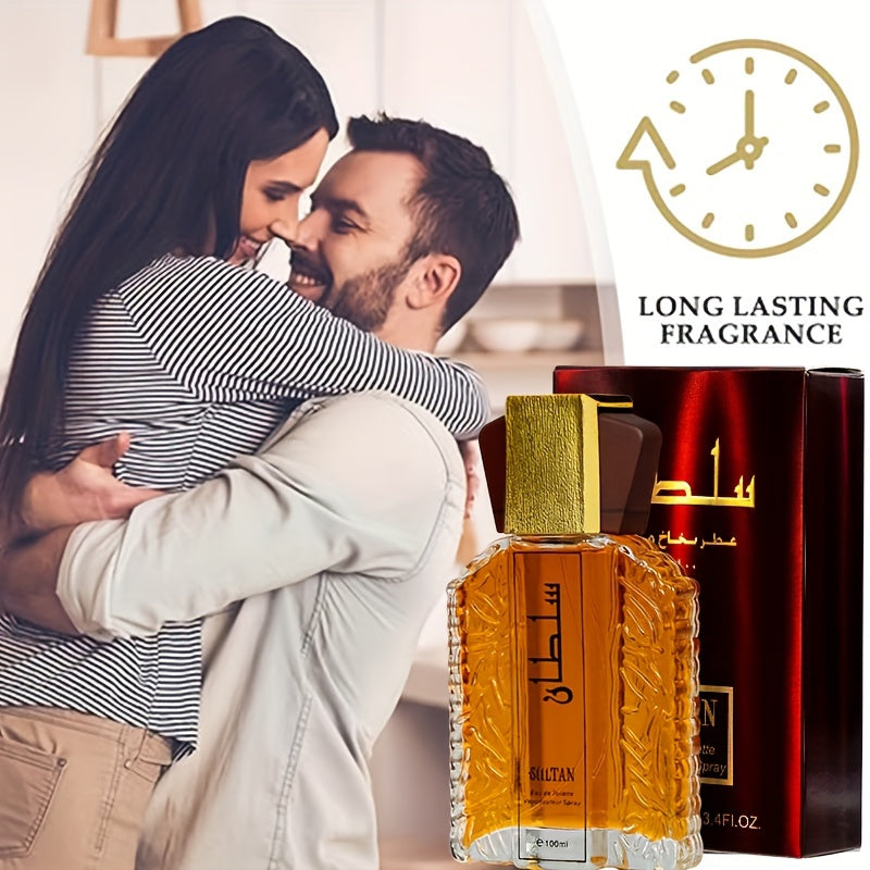 3.38 Oz (100ML) Men'S Classic Long Lasting Perfume, Seductive Woody Fragrance, Portable Perfume Spray For Dating Business Or Travel, Perfect Gift Choice For Father'S Day, Valentine'S Day