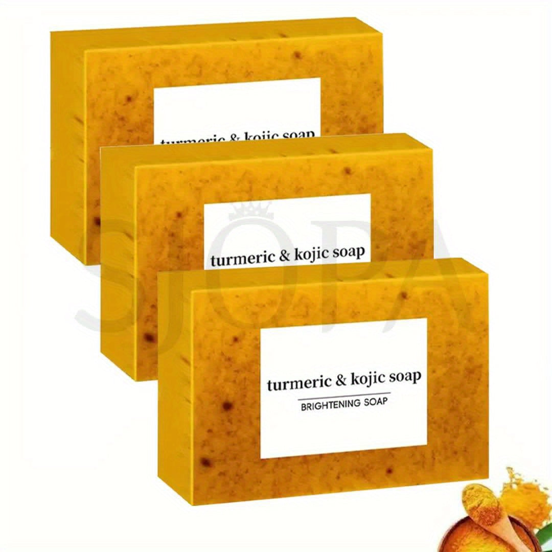 Turmeric Lemon Soap, Citric Acid Soap, Deep Cleansing And Moisturizing Light Beige, Ginger Soap, Bath And Face Wash