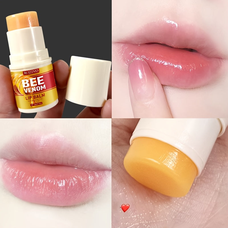 [Multipurpose Bee Venom Care] 5pcs Bee Venom Care Combination | Moisturizing, Comprehensive, Lightweight, Non Greasy, Quickly Absorbed, Gentle, Non Irritating, Portable and Easy to Use for Lip, Face, Neck, Hands, Feet, and Bo