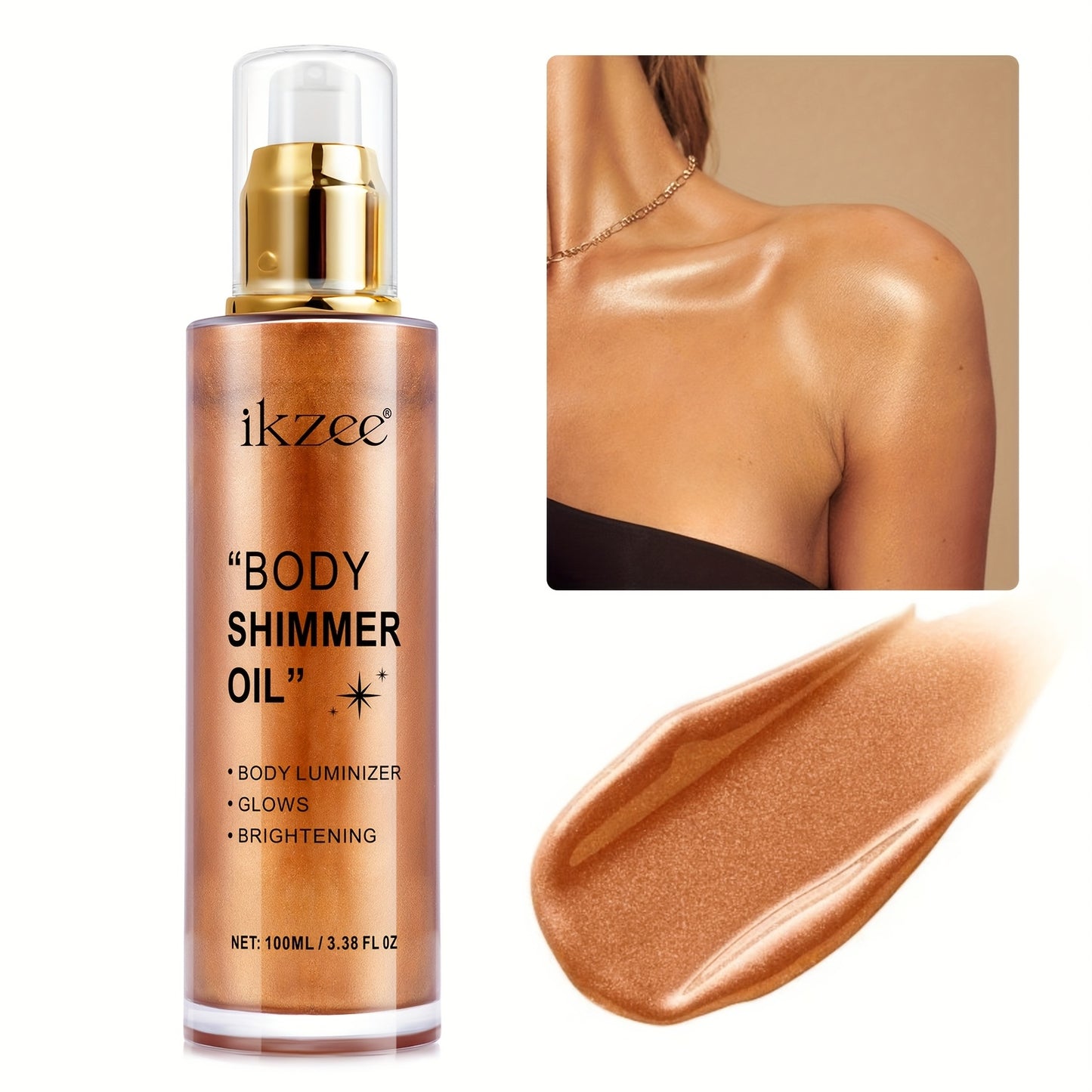 Elbbub Body Glitter Oil Shine For All Skin Tones Radiance