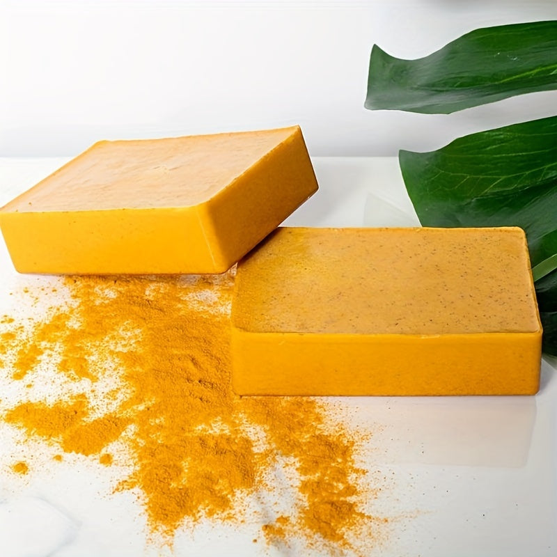 Turmeric Lemon Soap, Citric Acid Soap, Deep Cleansing And Moisturizing Light Beige, Ginger Soap, Bath And Face Wash